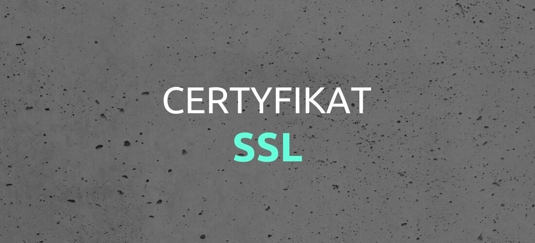 Certyfikat SSL
