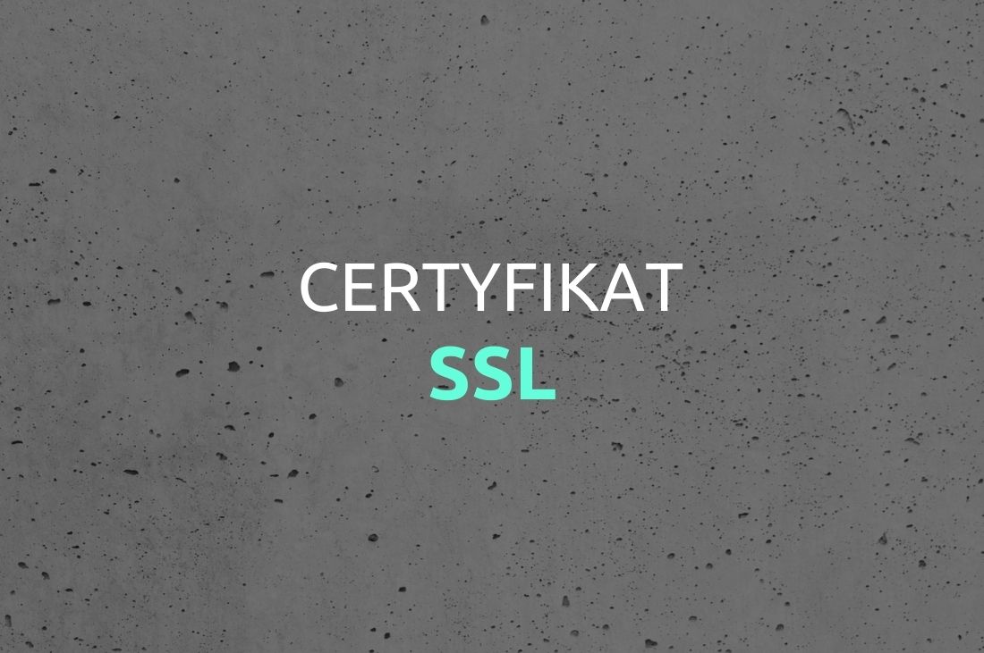 Certyfikat SSL